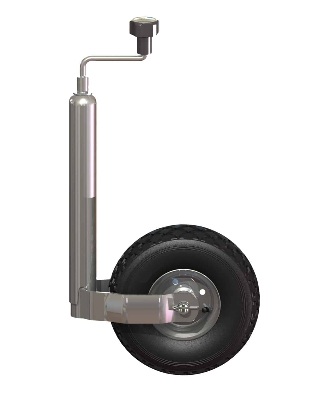 Pneumatic Jockey Wheel Assembly 48mm Line 1 Towing